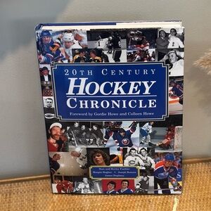 20th Century Hockey Chronicle Hardcover Book as new condition!